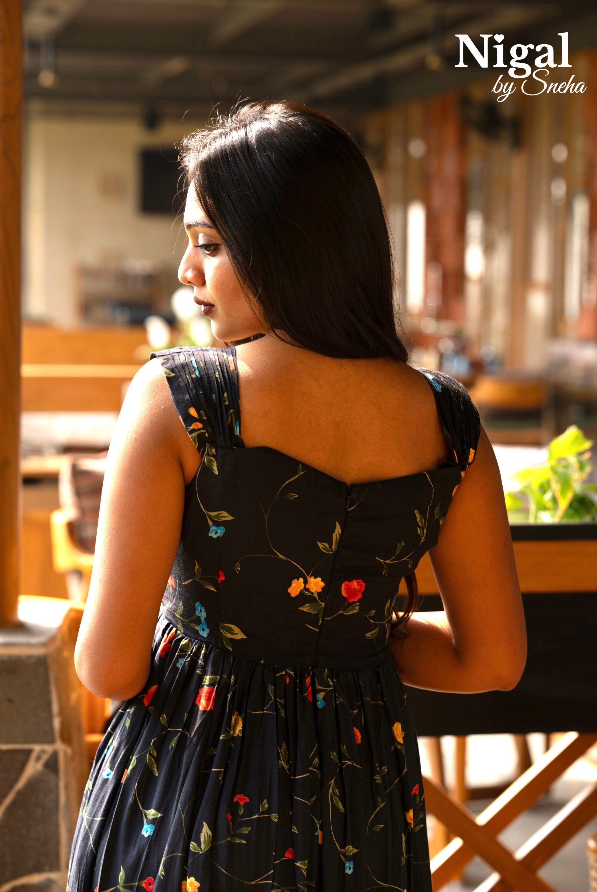 Midnight Bloom Dress