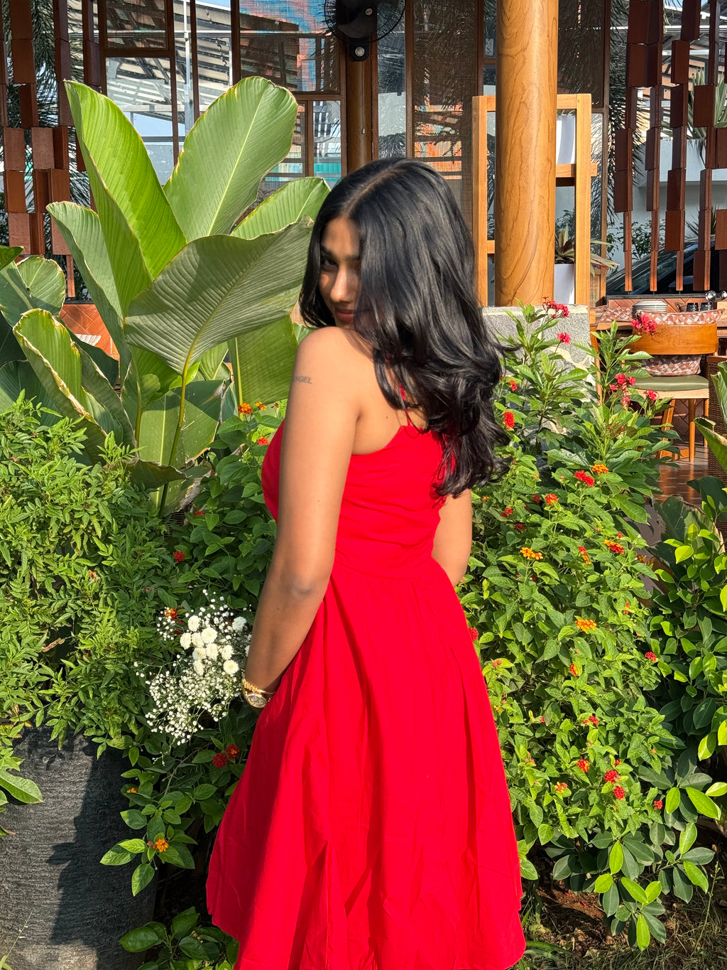 Scarlet maxi