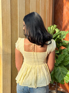 Buttercup Tie Back Top