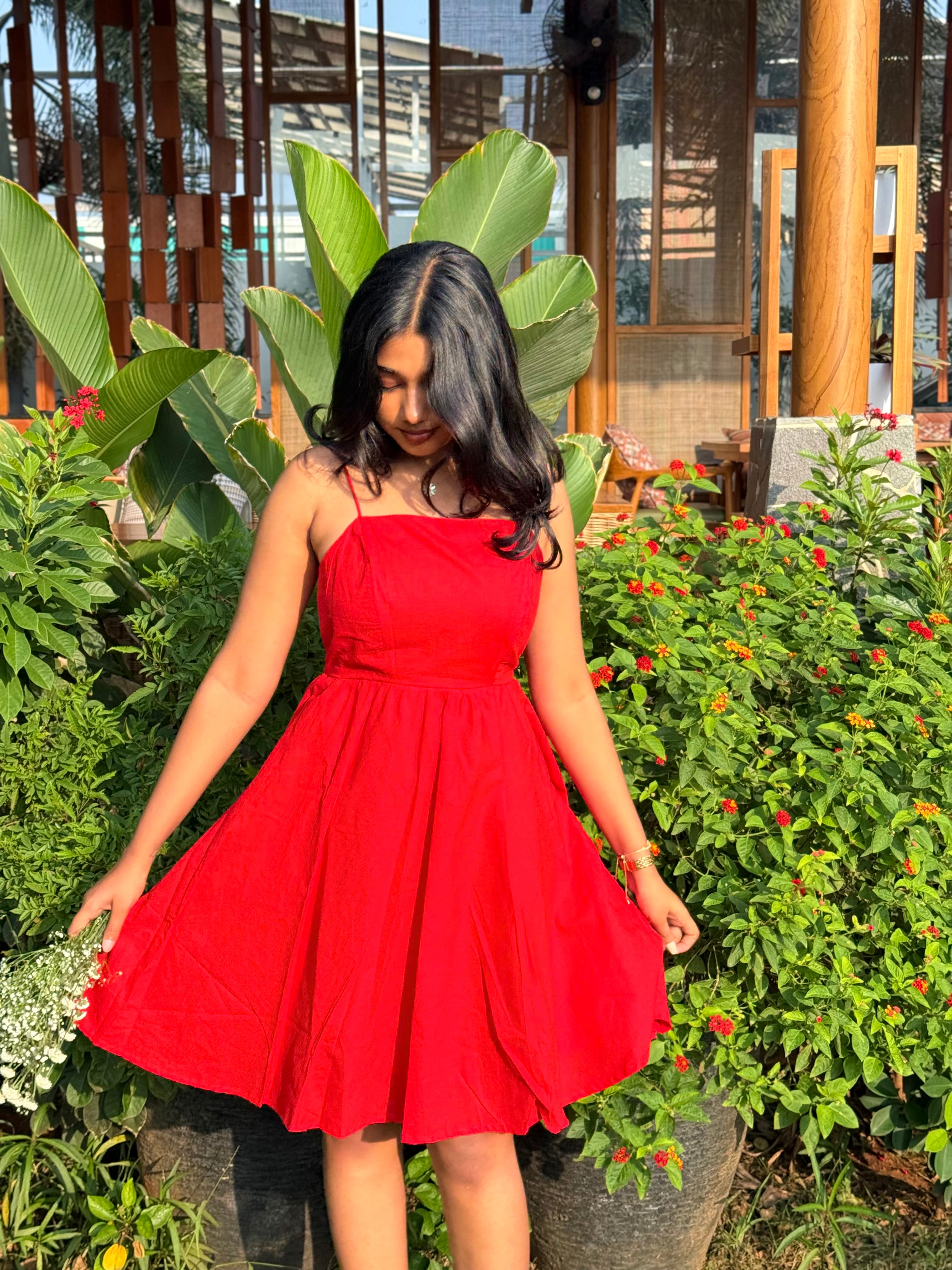 Scarlet maxi