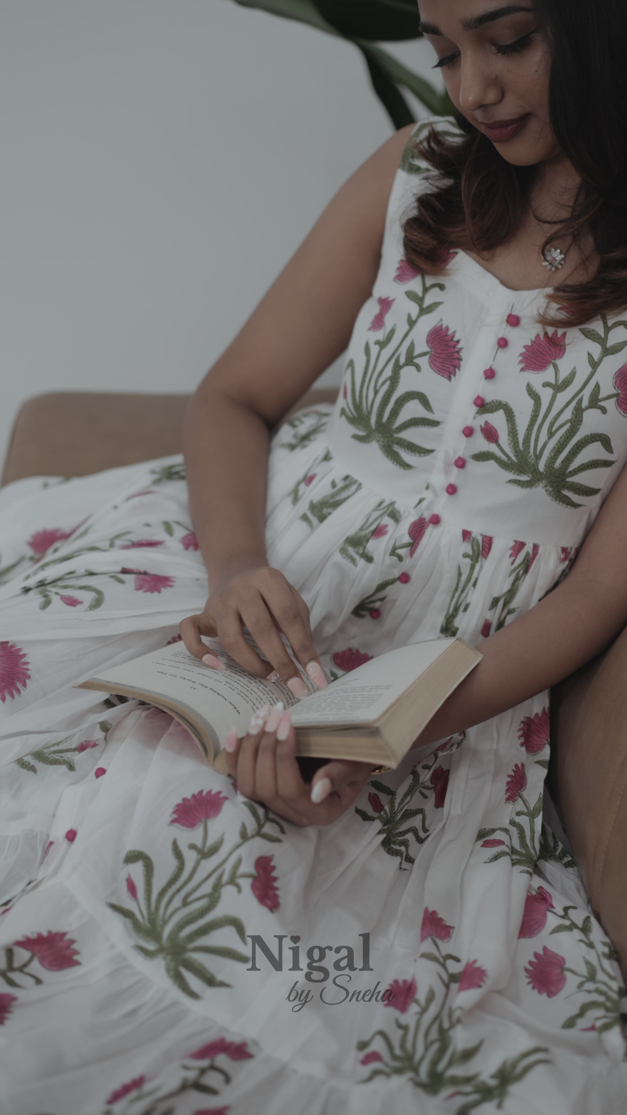 White Bloom Maxi